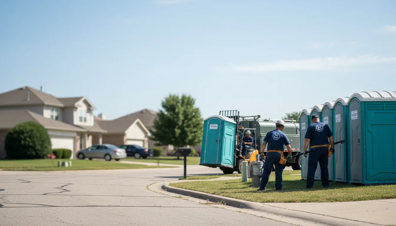 Porta Potty Rental in Cuba, IL near me